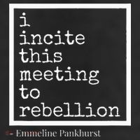 I Incite This Meeting To Rebellion 11oz C Handle Ceramic Mug