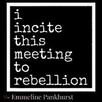 I Incite This Meeting To Rebellion Cooling Performance Long Sleeve Crew
