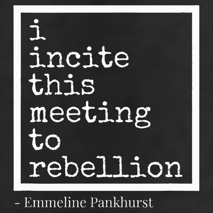I Incite This Meeting To Rebellion 25L Jumbo Tote