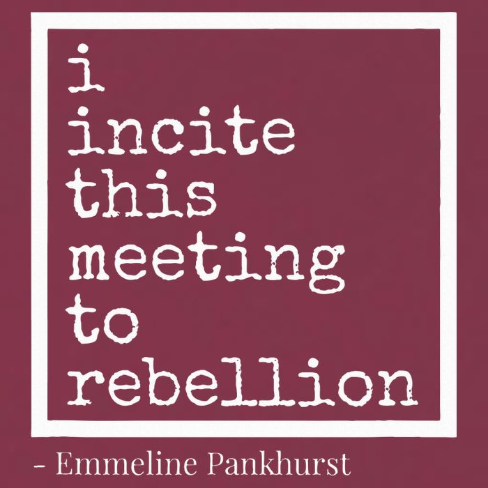 I Incite This Meeting To Rebellion 16oz Travel Tumbler