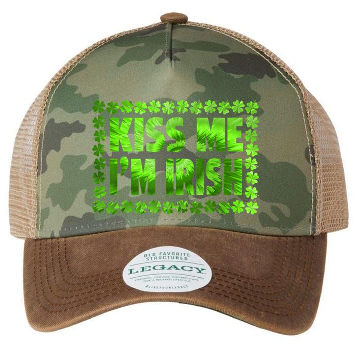 I'm Irish Tie Dye Shamrock St. Patrick's Day Legacy Tie Dye Trucker Hat