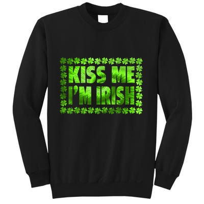 I'm Irish Tie Dye Shamrock St. Patrick's Day Sweatshirt