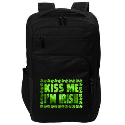 I'm Irish Tie Dye Shamrock St. Patrick's Day Impact Tech Backpack