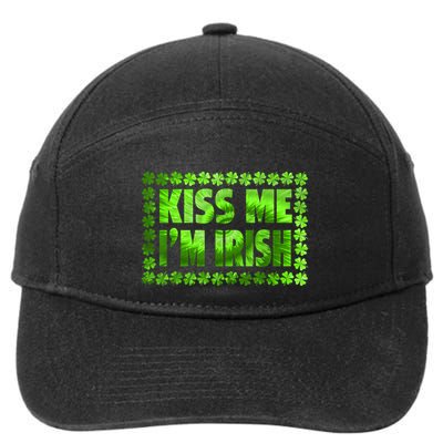 I'm Irish Tie Dye Shamrock St. Patrick's Day 7-Panel Snapback Hat