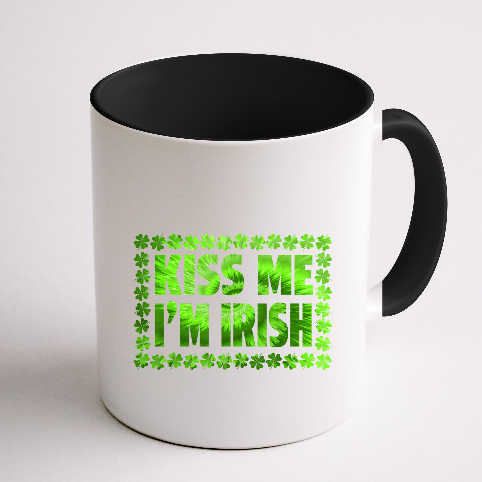 I'm Irish Tie Dye Shamrock St. Patrick's Day Mug