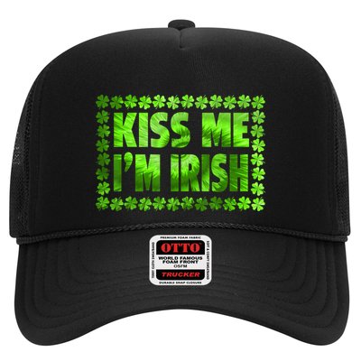 I'm Irish Tie Dye Shamrock St. Patrick's Day Trucker Hat