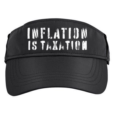 Inflation Is Taxation Adult Drive Performance Visor