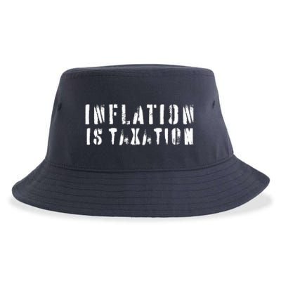 Inflation Is Taxation Sustainable Bucket Hat