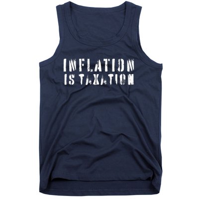 Inflation Is Taxation Tank Top