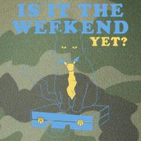 Is It The Weekend Yet Funny Cat Legacy Tie Dye Trucker Hat