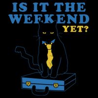 Is It The Weekend Yet Funny Cat Mug