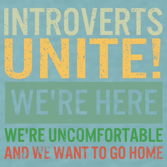 Introvert Introverts Unite Here Uncomfortable Want Go Home Sueded Cloud Jersey T-Shirt