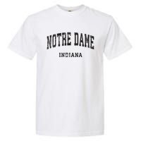 Indiana In Vintage Athletic Sports Design Garment-Dyed Heavyweight T-Shirt