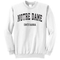 Indiana In Vintage Athletic Sports Design Sweatshirt