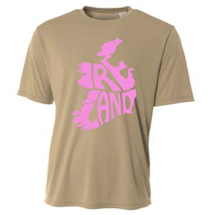 Ireland Irish Vacation Travel St Patrick's Day Pink Women's Cooling Performance Crew T-Shirt