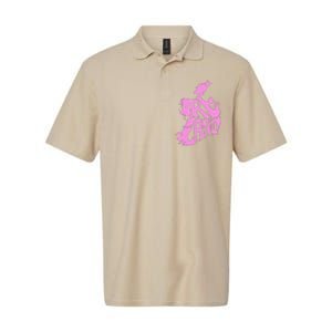 Ireland Irish Vacation Travel St Patrick's Day Pink Women's Softstyle Adult Sport Polo