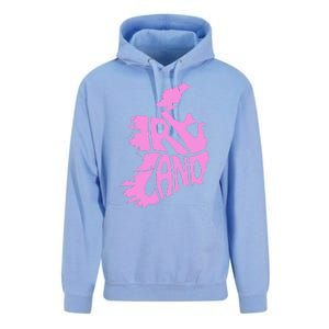 Ireland Irish Vacation Travel St Patrick's Day Pink Women's Unisex Surf Hoodie