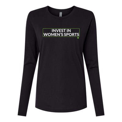 Invest In Women Sports Womens Cotton Relaxed Long Sleeve T-Shirt