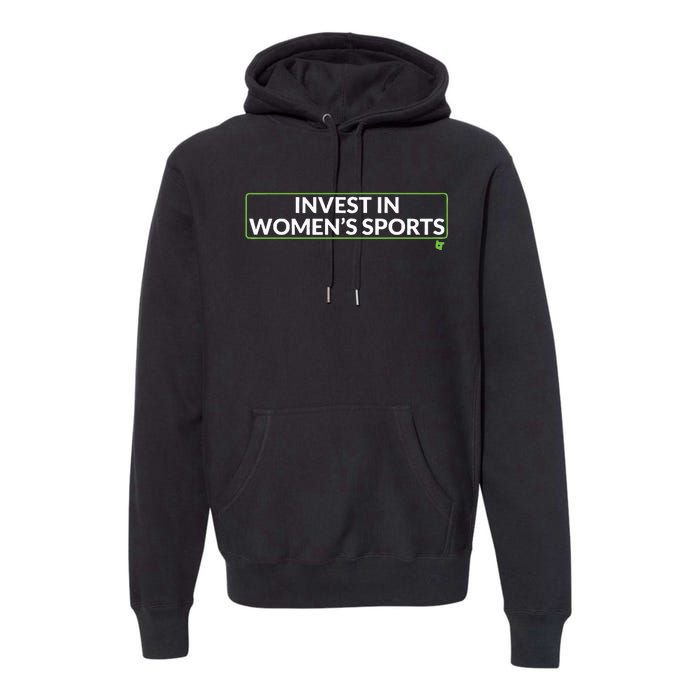 Invest In Women Sports Premium Hoodie