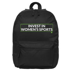 Invest In Women Sports 16 in Basic Backpack