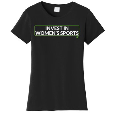 Invest In Women Sports Women's T-Shirt