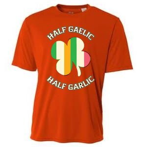 Irish Italian Women Men St Patricks Day Gaelic Cooling Performance Crew T-Shirt