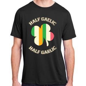 Irish Italian Women Men St Patricks Day Gaelic Adult ChromaSoft Performance T-Shirt