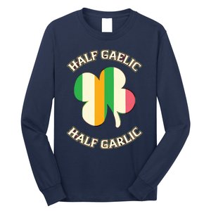 Irish Italian Women Men St Patricks Day Gaelic Long Sleeve Shirt