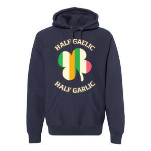 Irish Italian Women Men St Patricks Day Gaelic Premium Hoodie