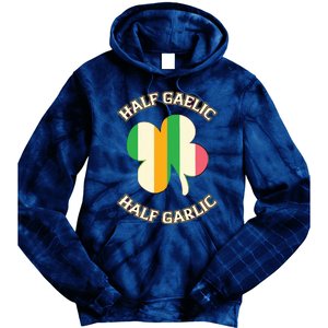 Irish Italian Women Men St Patricks Day Gaelic Tie Dye Hoodie