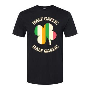 Irish Italian Women Men St Patricks Day Gaelic Softstyle CVC T-Shirt