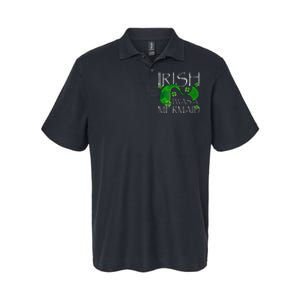 Irish I Was A Mermaid Funny St Patricks Day Gifts Softstyle Adult Sport Polo