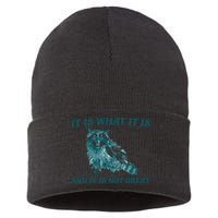 It Is What It Is And It Is Not Great Sustainable Knit Beanie