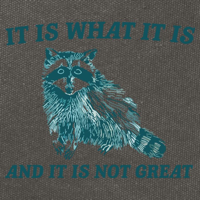 It Is What It Is And It Is Not Great Cotton Canvas Backpack