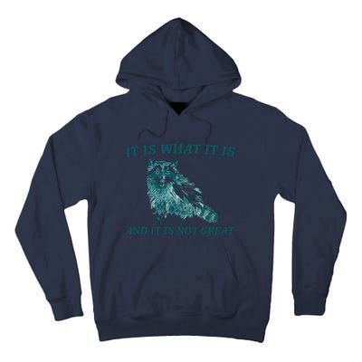 It Is What It Is And It Is Not Great Tall Hoodie