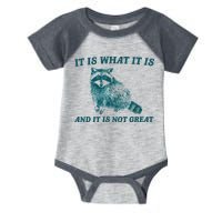 It Is What It Is And It Is Not Great Infant Baby Jersey Bodysuit
