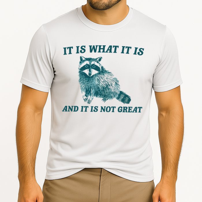 It Is What It Is And It Is Not Great Performance Shirt