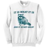 It Is What It Is And It Is Not Great Sweatshirt