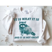 It Is What It Is And It Is Not Great Sweatshirt