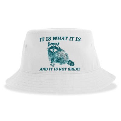 It Is What It Is And It Is Not Great Sustainable Bucket Hat