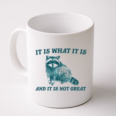 It Is What It Is And It Is Not Great Mug