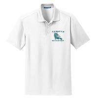 It Is What It Is And It Is Not Great Dry Zone Grid Polo