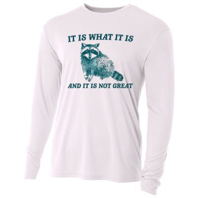 It Is What It Is And It Is Not Great Cooling Performance Long Sleeve Crew