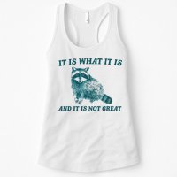 It Is What It Is And It Is Not Great Womens Tank Top