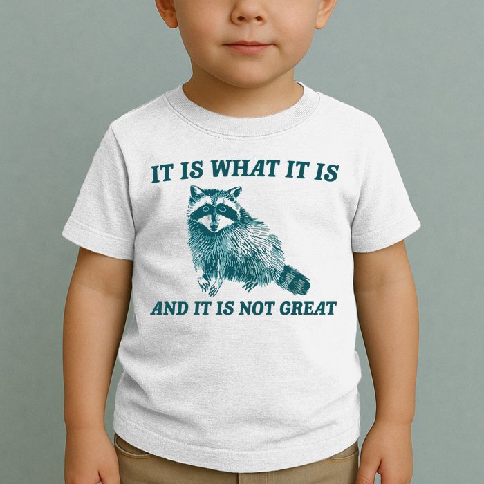 It Is What It Is And It Is Not Great Toddler T-Shirt