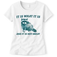 It Is What It Is And It Is Not Great Womens T-Shirt