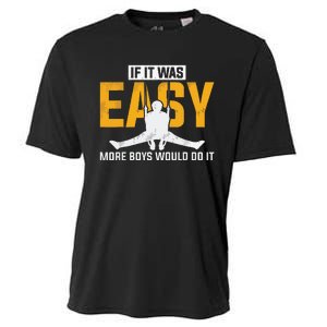 If It Was Easy More Boy Would Do It Gymnastics Cooling Performance Crew T-Shirt