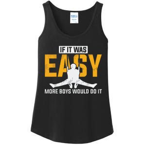 If It Was Easy More Boy Would Do It Gymnastics Ladies Essential Tank