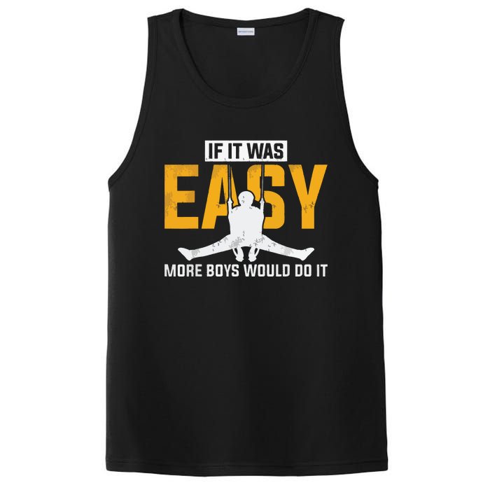 If It Was Easy More Boy Would Do It Gymnastics PosiCharge Competitor Tank