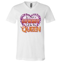 If I Was A Cowboy I'd Be The Queen V-Neck T-Shirt